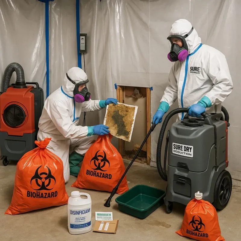 Contaminated Water Handling Protocols process in Crompond, NY