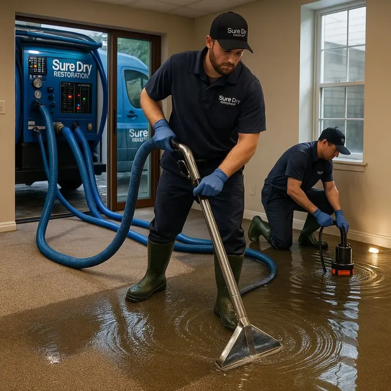 Water Extraction and Removal process in Crompond, NY